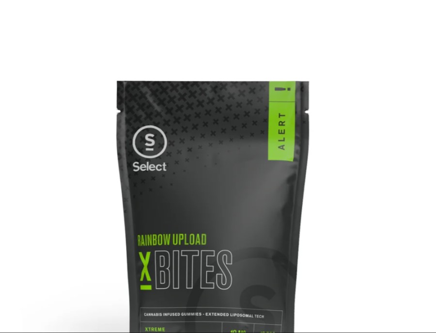 Photograph of product: [REC] Select X Bites 10 Pack 100mg- Rainbow Upload