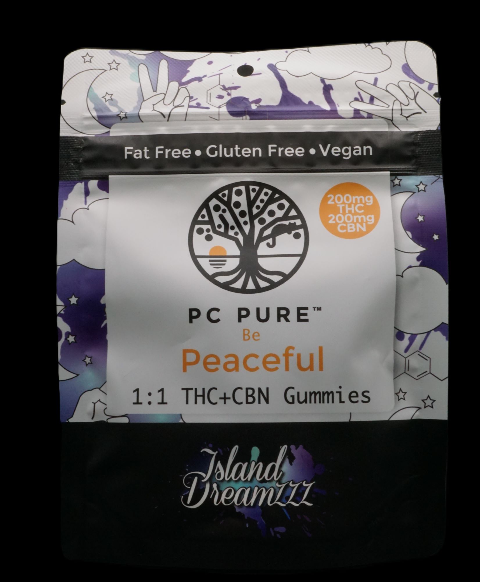 Photograph of product: GUMMY - ISLAND DREAMZZZ - CBN - 20mg/pcs - PC PURE
