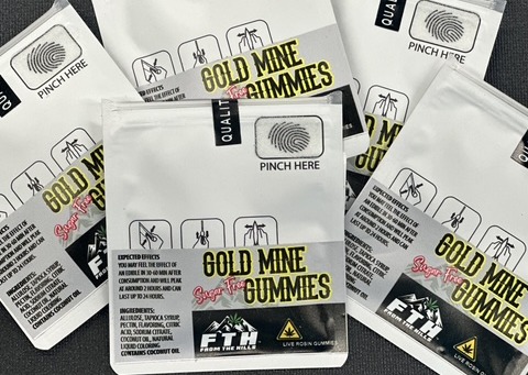 Photograph of product: Sugar Free - GOJI FLO - Live Rosin 4pk
