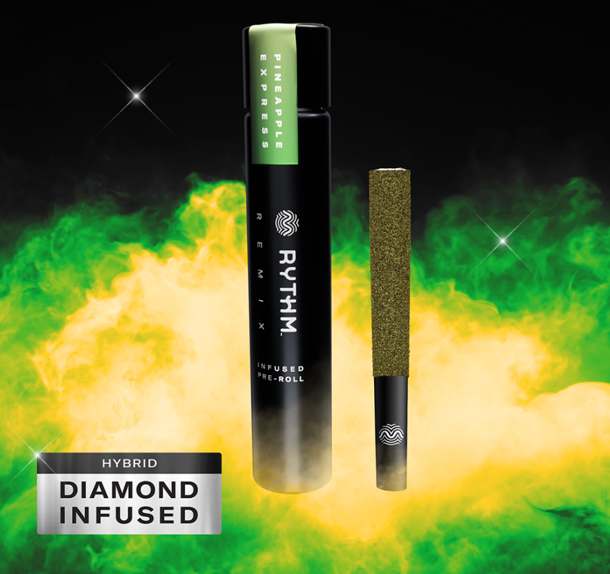 Photograph of product: Rythm (Infused) Preroll | Pineapple Express | 1g (Hybrid)