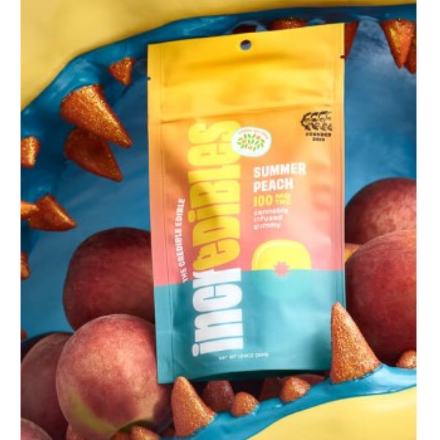 Photograph of product: Incredibles | Summer Peach | 100mg