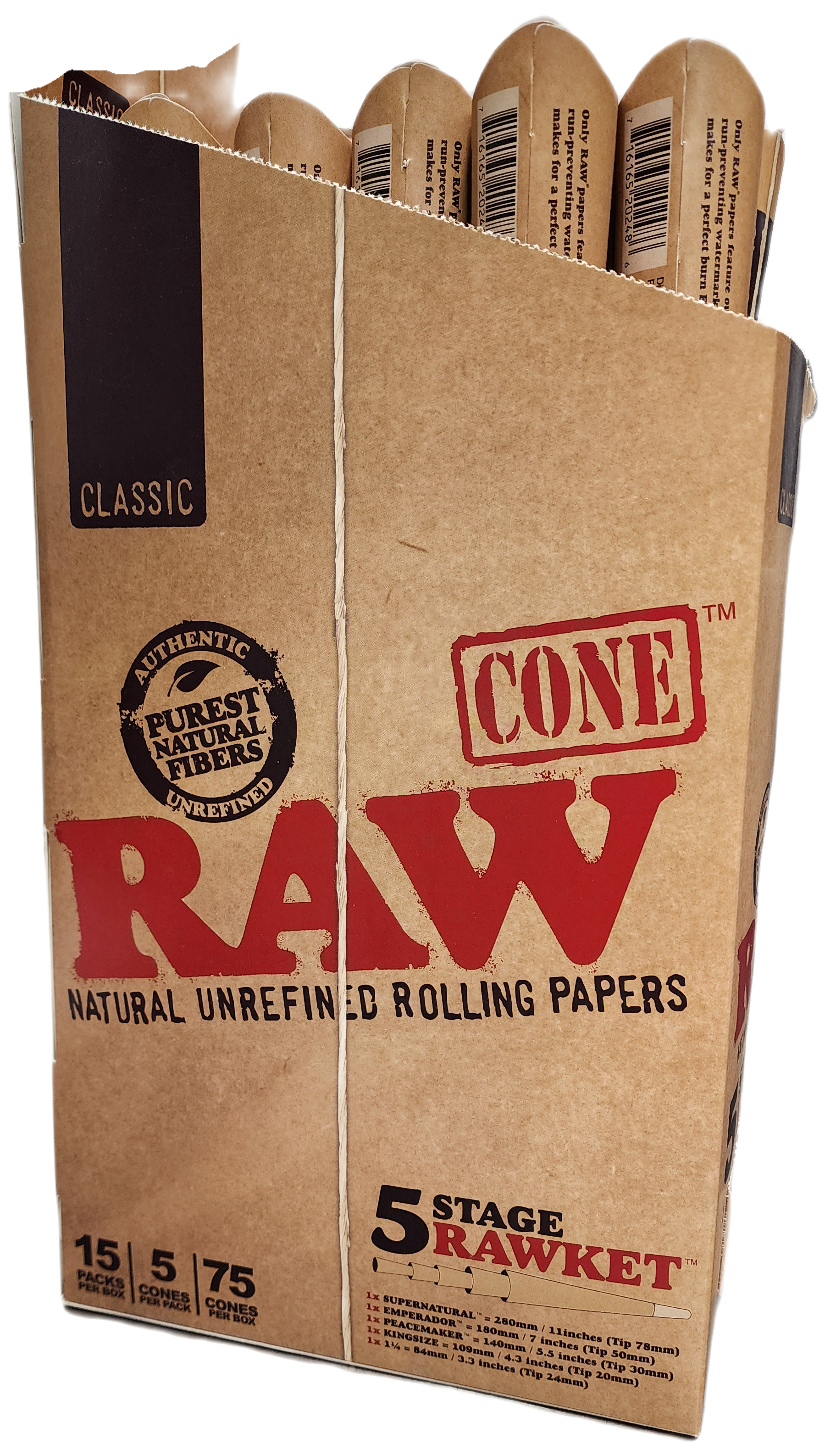 Photograph of product: 5 STAGE RAWCKET CONES