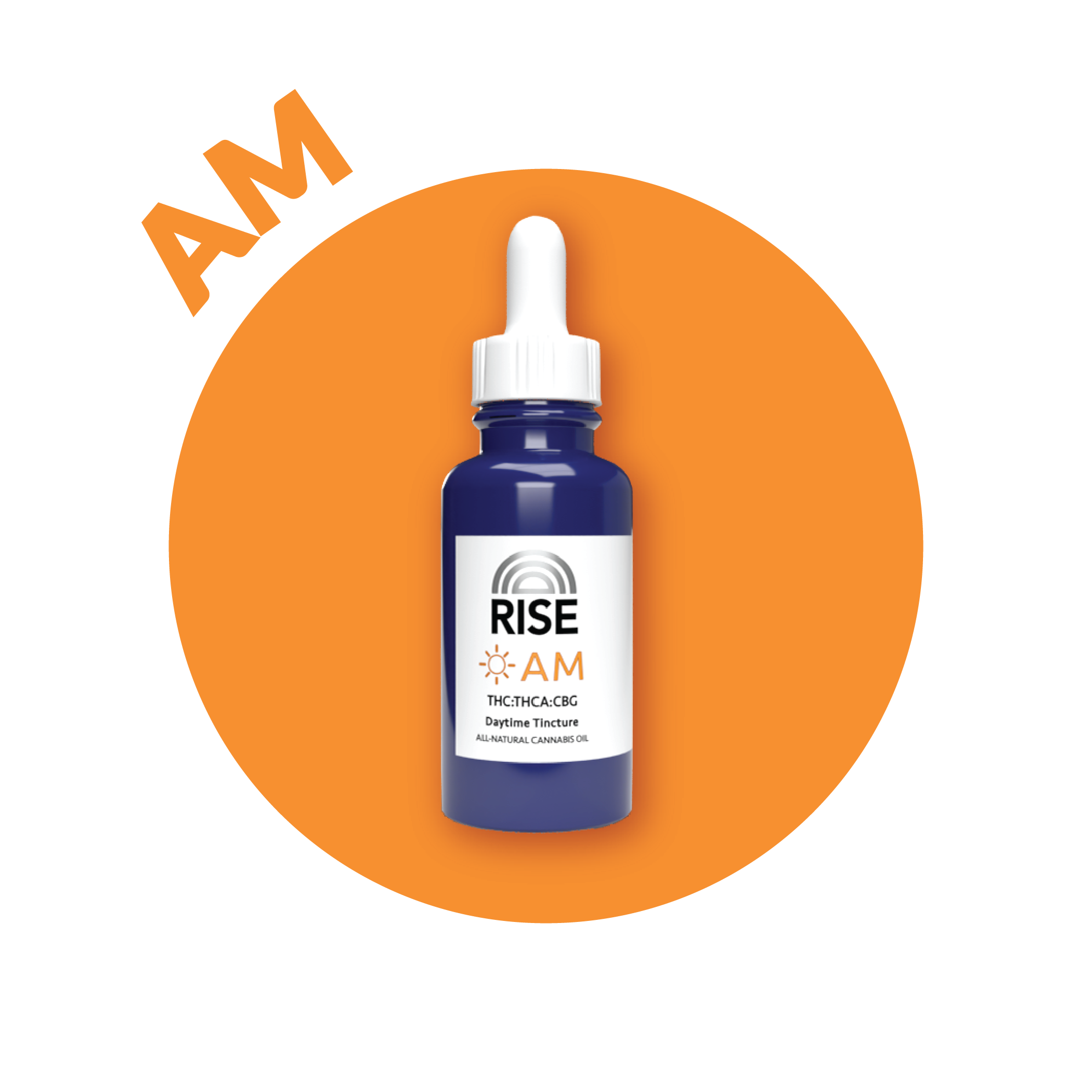 Photograph of product: RISE - AM 1:1:1 - TINCTURE - 30ML