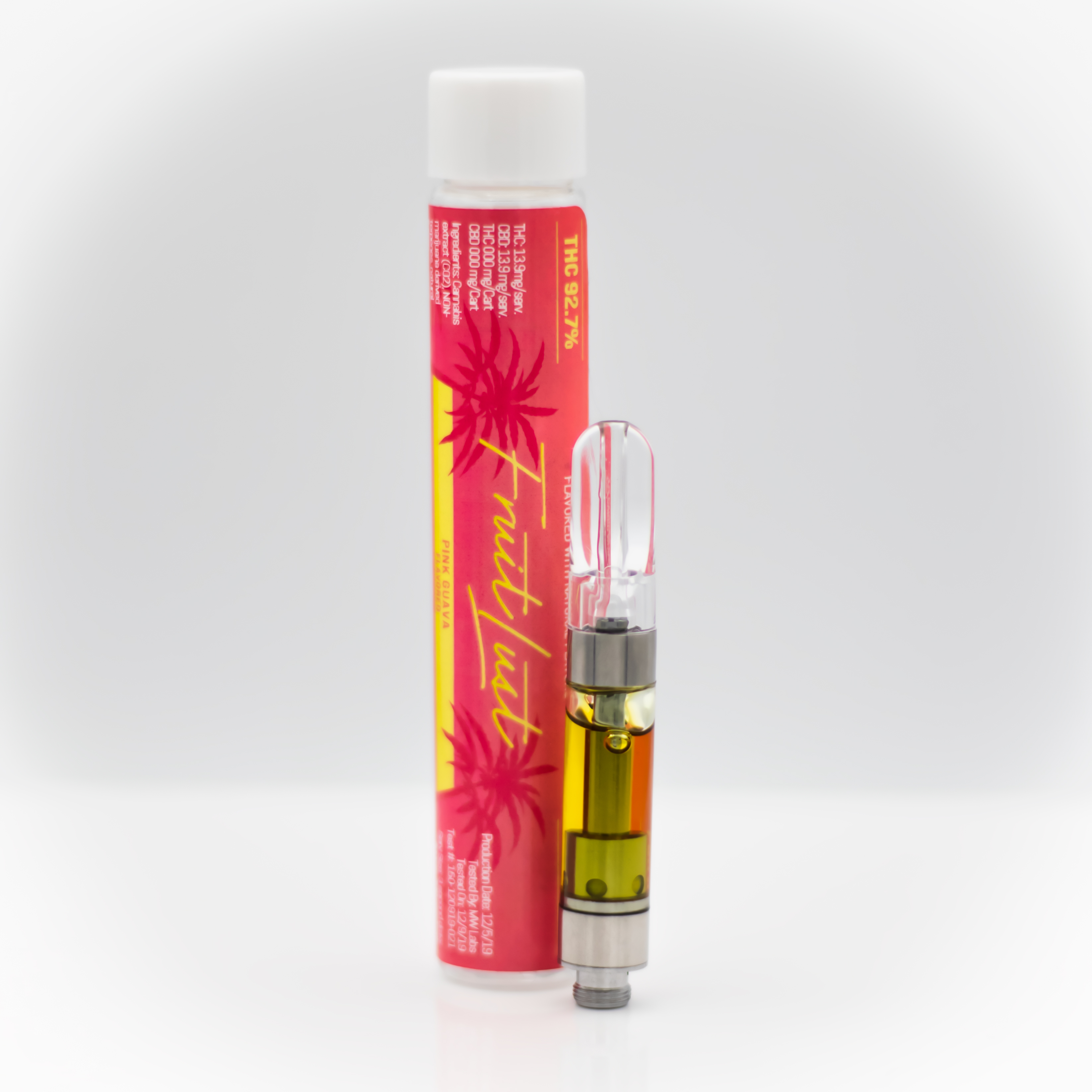 Photograph of product: Pink Guava Distillate Flavored Cartridge | 1g