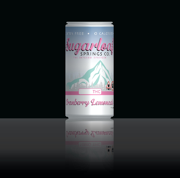 Photograph of product: Cranberry Lemonade Ready-to-Drink 100mg