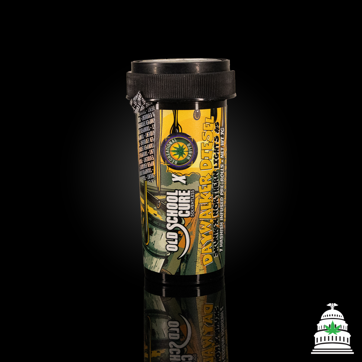 Photograph of product: Daywalker Diesel - 7pk Old School au chocolat Infused PreRolls