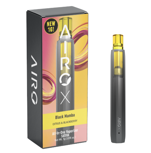 Photograph of product: AiroX Black Mamba 1g Disposable