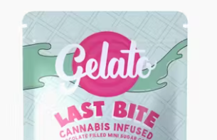 Photograph of product: Peppermint | Last Bite 10pk 200mg