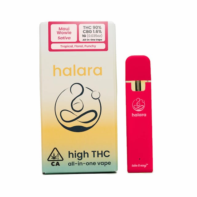 Photograph of product: Maui Wowie | 1g High-THC All-in-One - 
