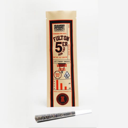 Photograph of product: Willie Haze Indoor pre-roll (1g) - Willie Haze 1g Indoor preroll