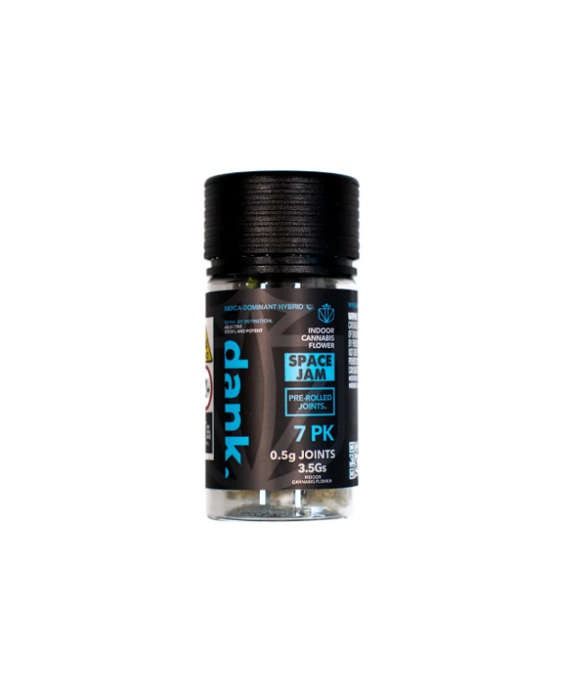 Photograph of product: Dank Space Jam Preroll Pack 0.5g 7pk