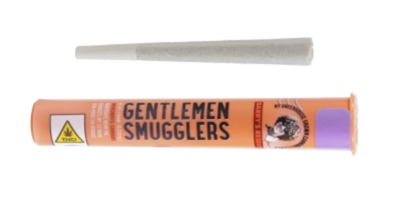 Photograph of product: Gentlemen Smugglers Gentlemen Smugglers Cheesecake - Pre-Roll