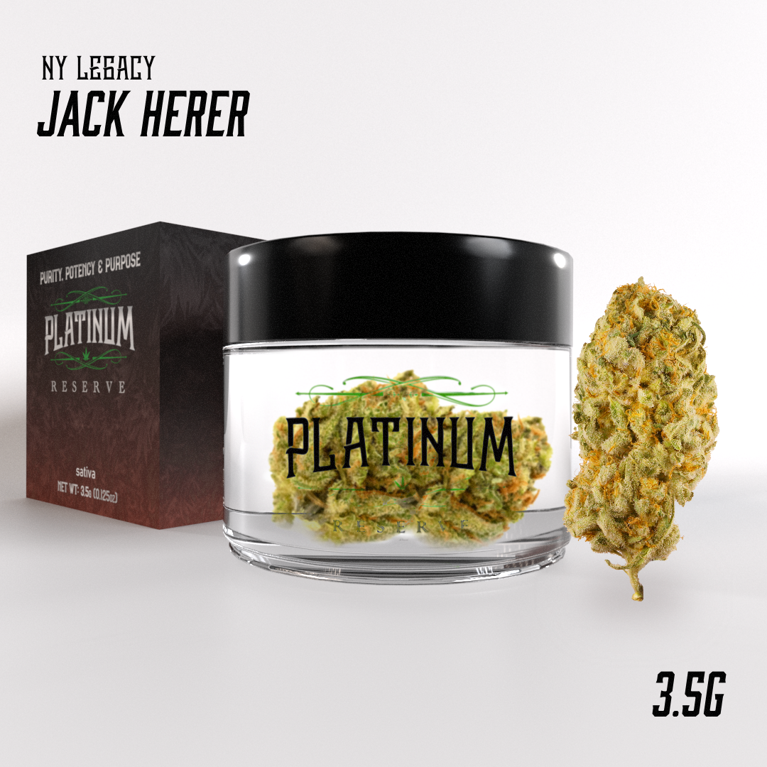 Photograph of product: Platinum Reserve | Jack Herer | Flower - 3.5g