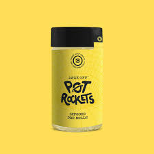 Photograph of product: Daze Off | Infused Pre-Roll | Mind Games Pot Rockets | 3pk