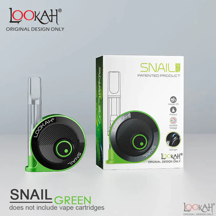Photograph of product: Lookah Snail 2.0 Vape Battery- Green