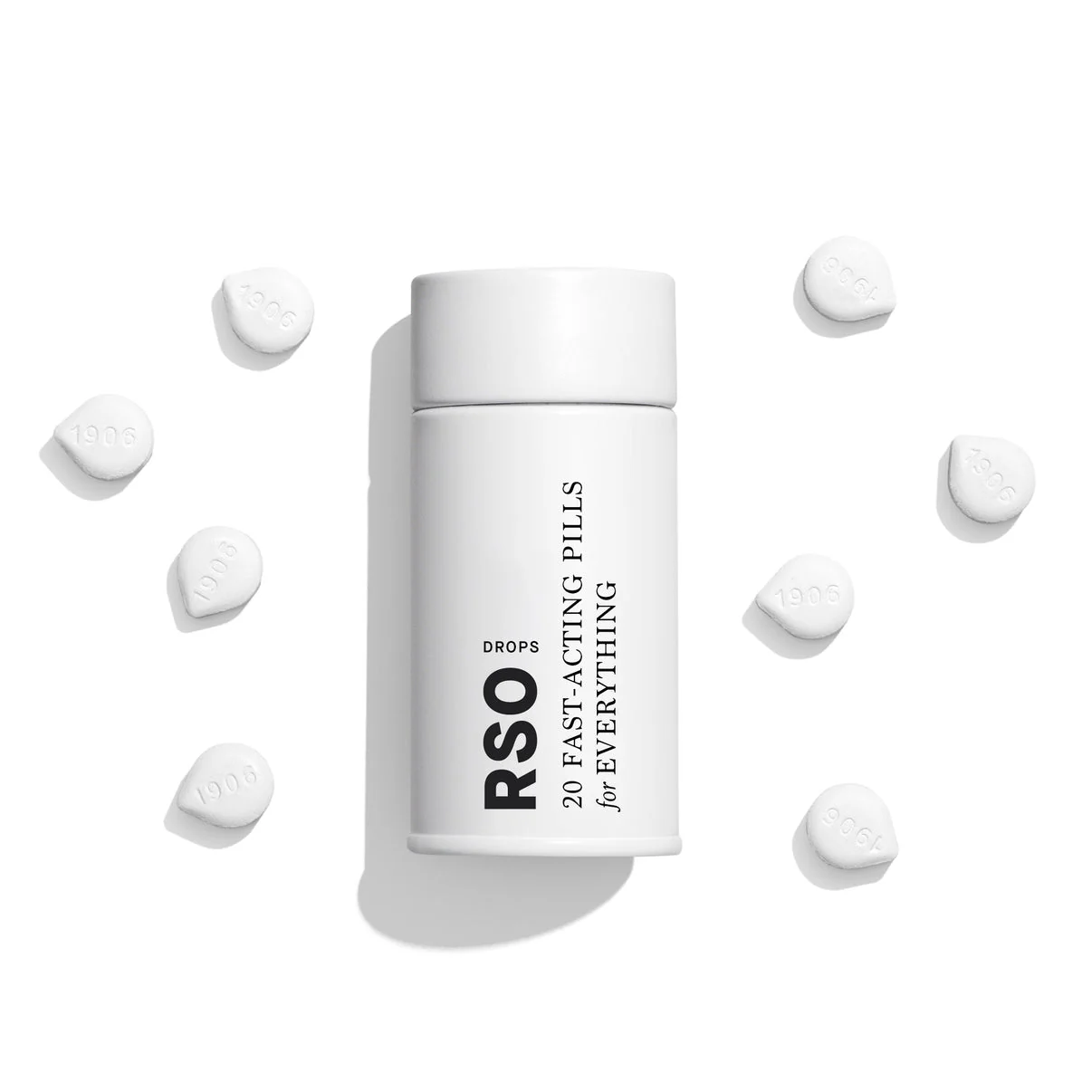 Photograph of product: 100mg/20pc - RSO Boost Drops Tin