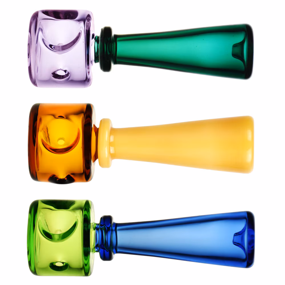 Photograph of Product: Pulsar Stacked Geometric Hand Pipe | 4.25"