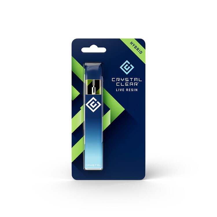 Photograph of product: Crystal Clear: Nerdz - Live Resin Disposable Cartridge