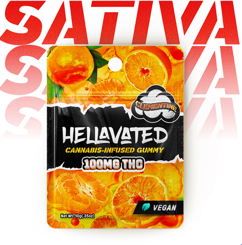Photograph of product: Hellavated Gummiez | Clementine