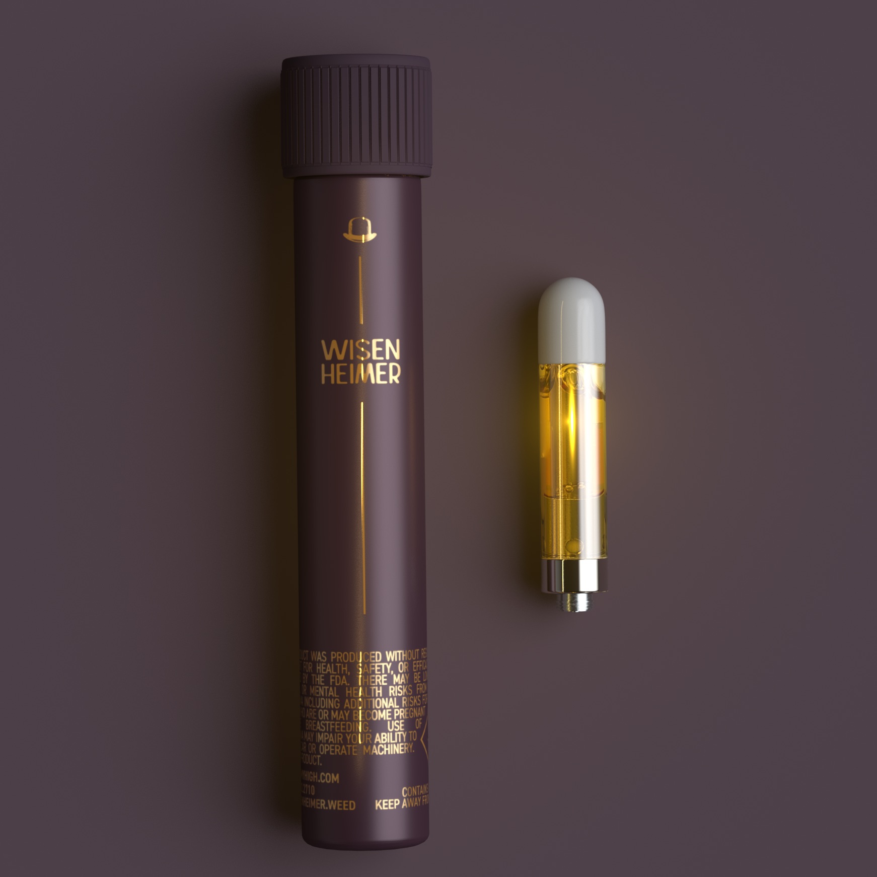 Photograph of product: MAC (H) - Live Rosin Cartridge - Wisenheimer