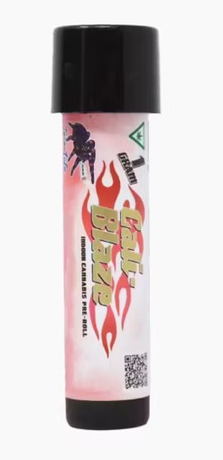 Photograph of product: Cali Blaze Strawberry Lemonade Infused Pre Roll 1.2g