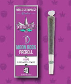 Photograph of product: Presidential Infused Preroll 1g Grape