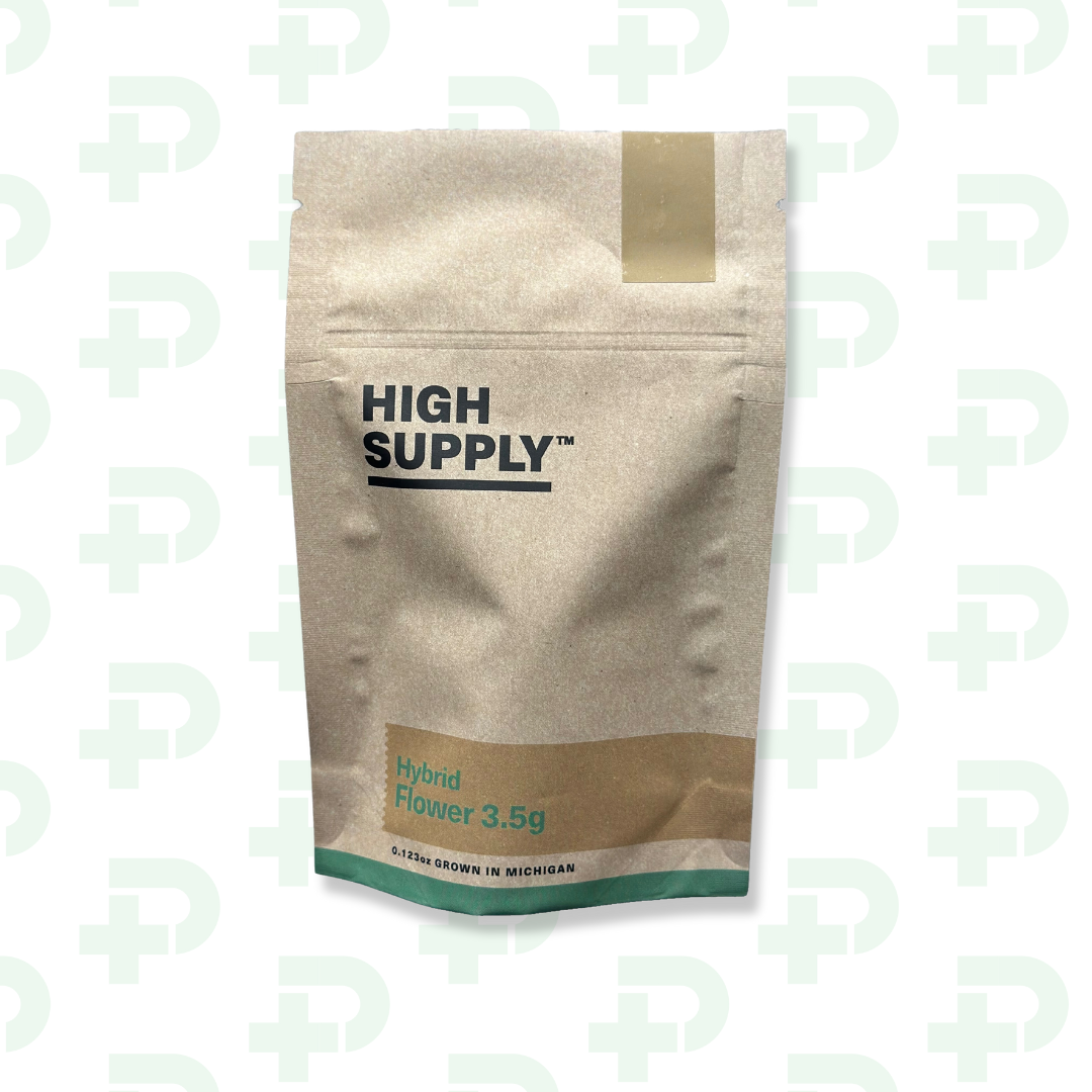 Photograph of product: High Supply Prepack - Hybrid - White Iverson - 3.5g
