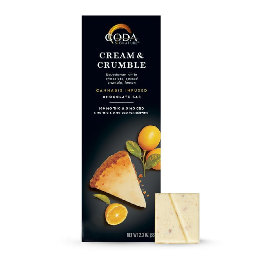 Photograph of Product: Cream & Crumble 100mg