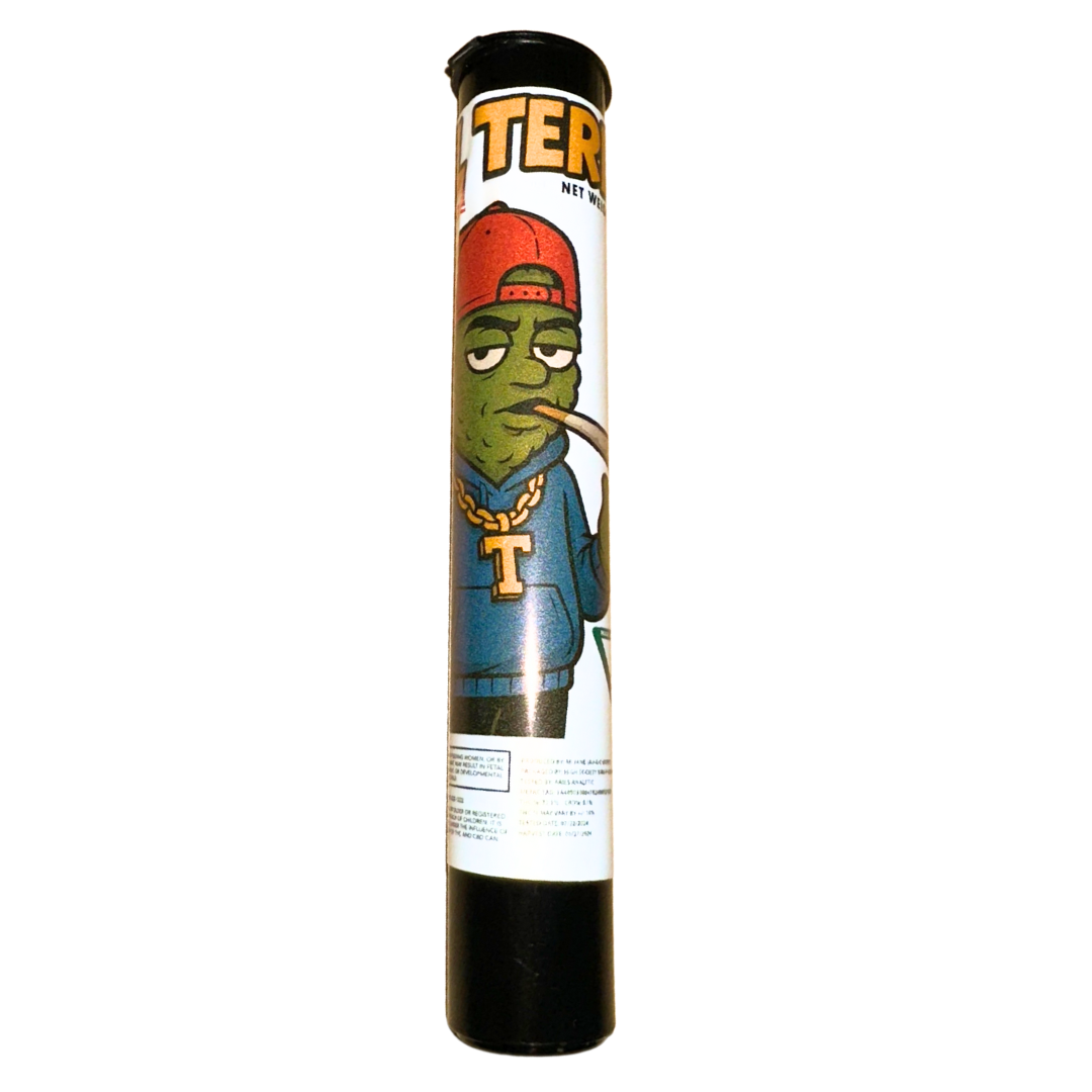 Photograph of product: Lil Terpz - 1g Terp Infused Pre-Roll - Grape Cream Cake