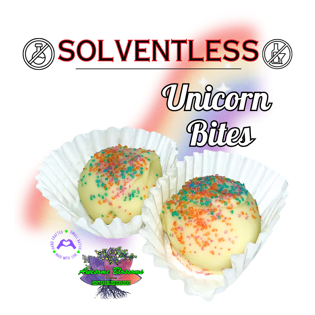 Photograph of product: Solventless Unicorn Bites