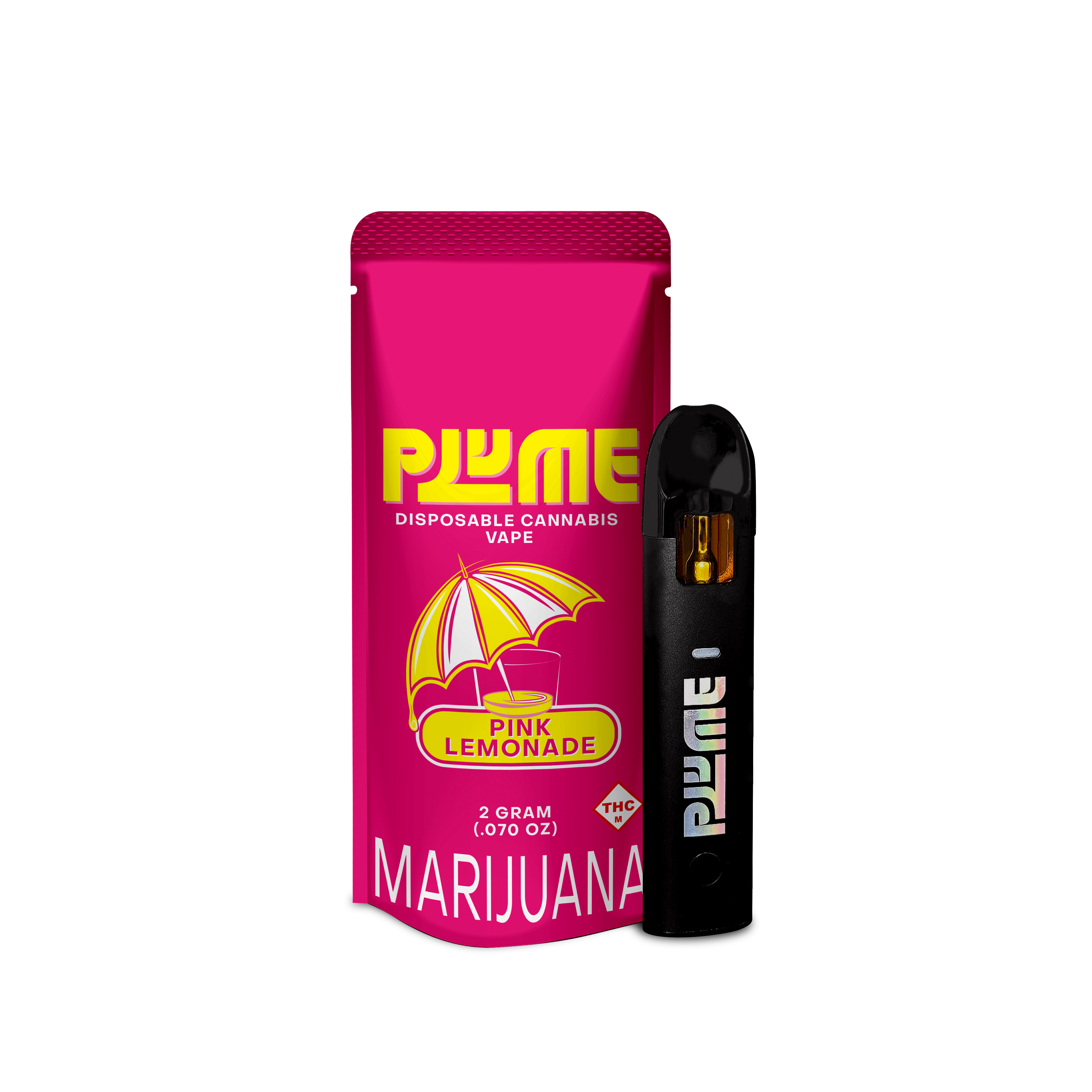 Photograph of product: Pink Lemonade - Plume - 2g Disposable Vape Pen