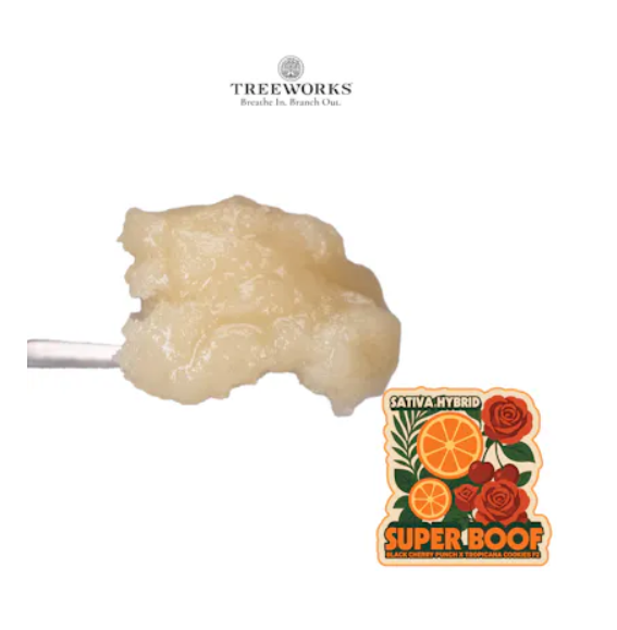 Photograph of product: Super Boof (S-H) "Chilled" Live au chocolat Rosin 1g