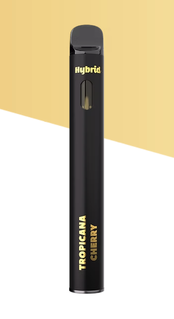 Photograph of product: BREEZE TROPICANA CHERRY LIVE RESIN RECHARGEABLE DISPOSABLE 1G