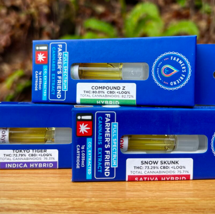 Photograph of product: FARMER'S FRIEND - VAPE - 1G - Oui'd HYBRID - SUNDAE RESERVE