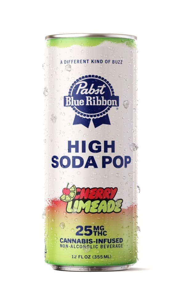Photograph of product: CHERRY LIMEADE HIGH SODA POP