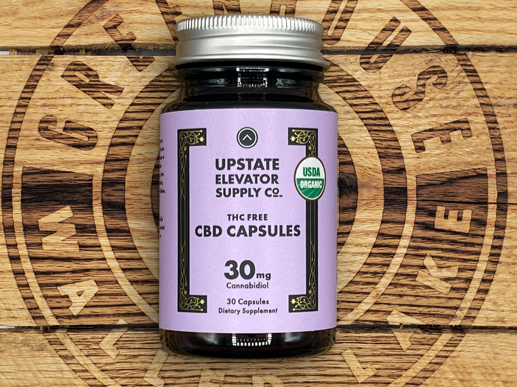 Photograph of product: Upstate | CBD Capsules | 900mg