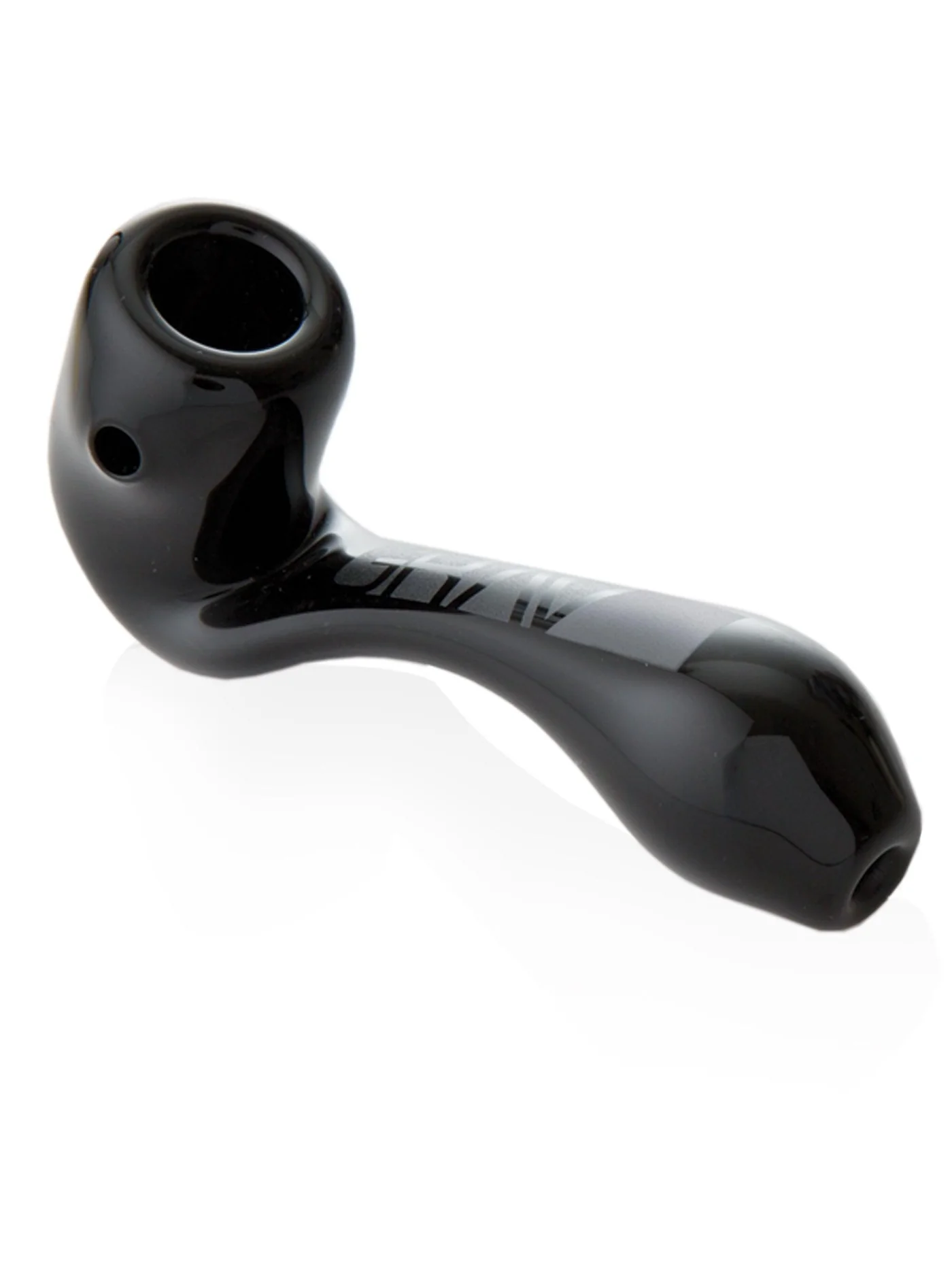 Photograph of product: GRAV MINI SHERLOCK BLACK GLASS PIPE