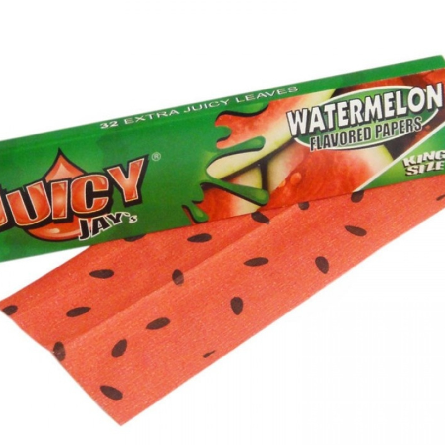 Photograph of product: Juicy Jay's Papers 1 1/4 Watermelon - BOTH
