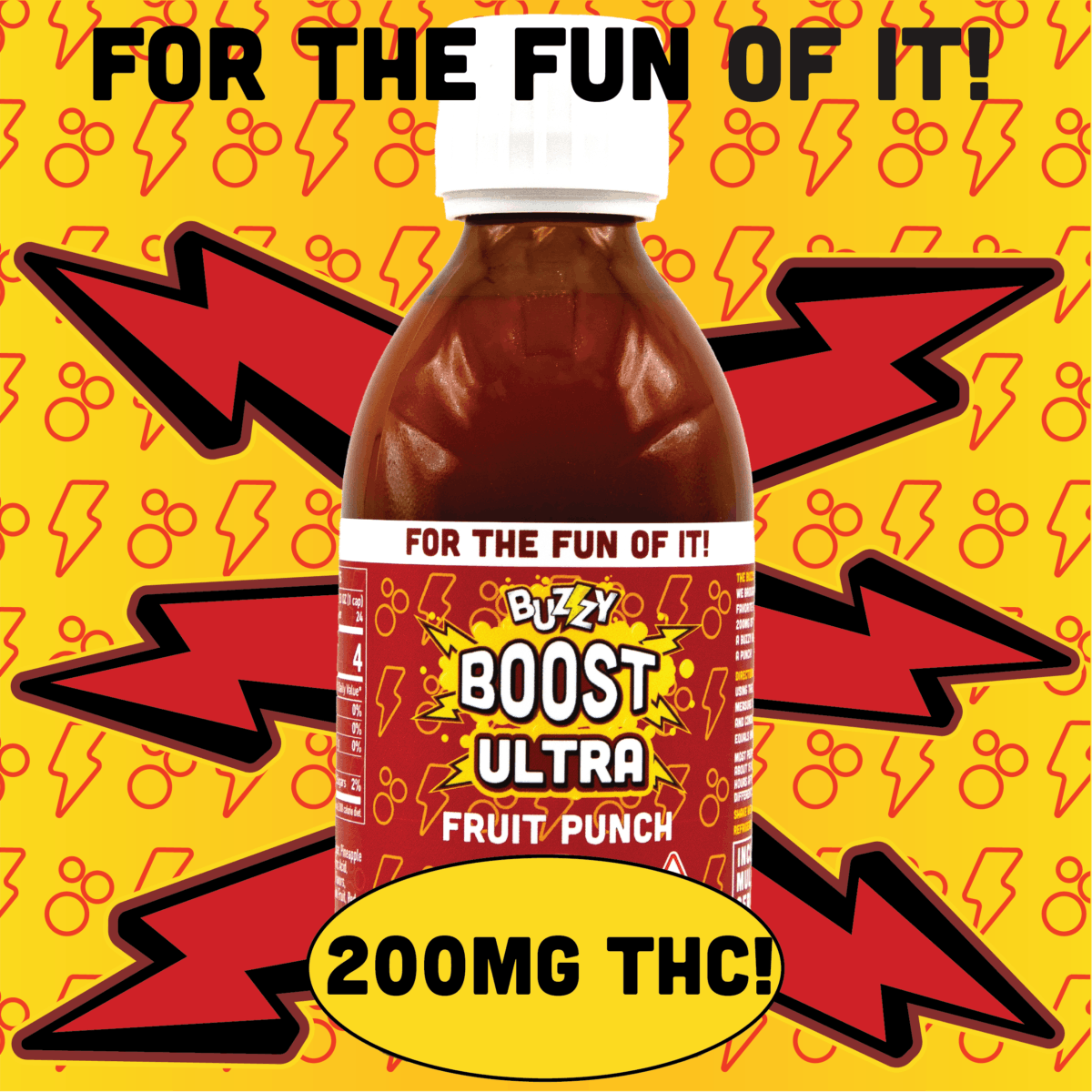 Photograph of product: Grape Buzzy Boost Beverage - 