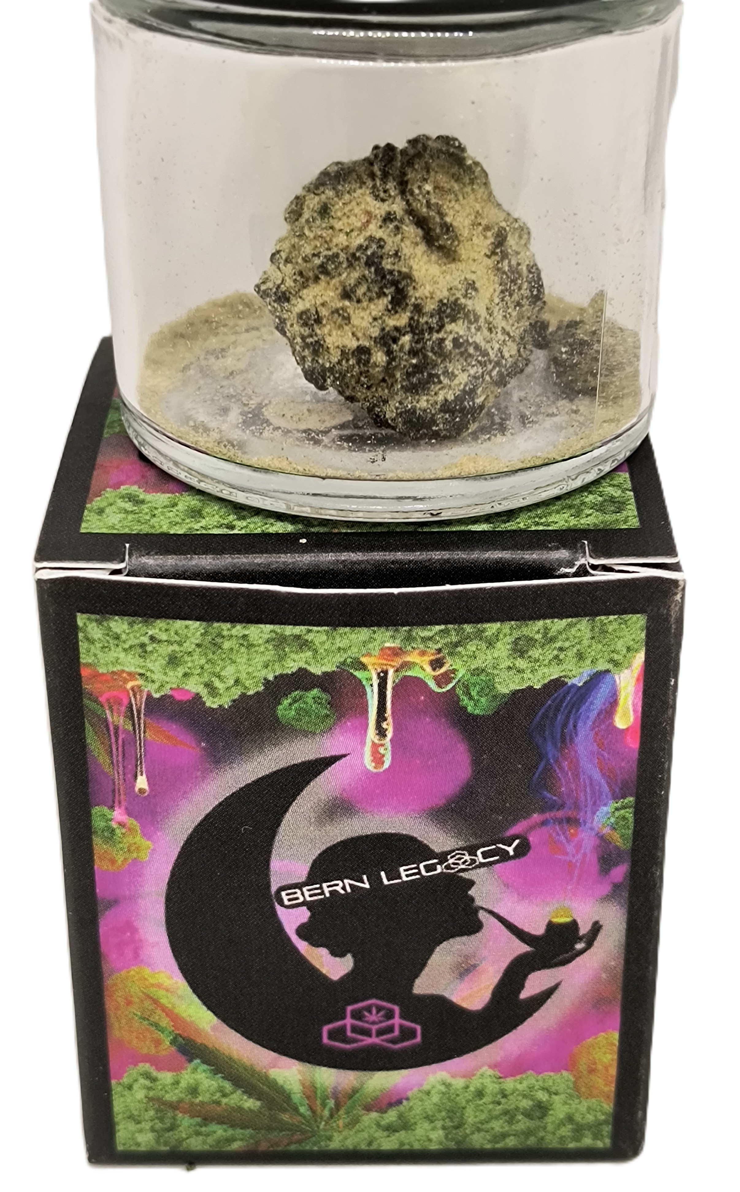 Photograph of product: Pineapple Kush Flower + Resin + Kief Mix Moon Rock | Bern Legacy