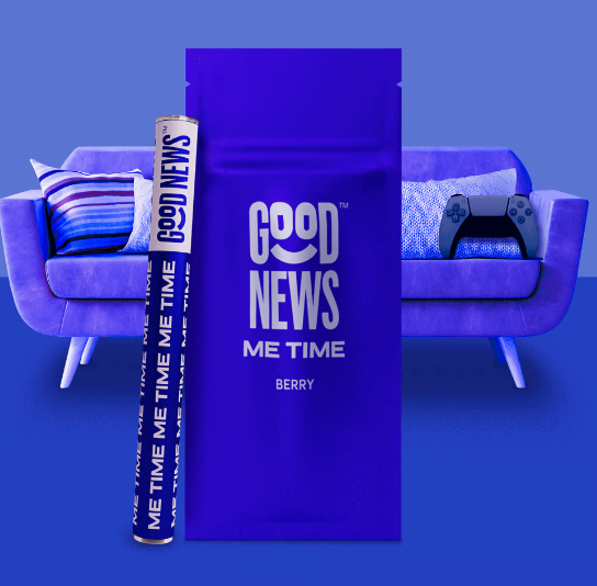 Photograph of product: Me Time Distillate and Terpene Disposable Vape Pen 500mg