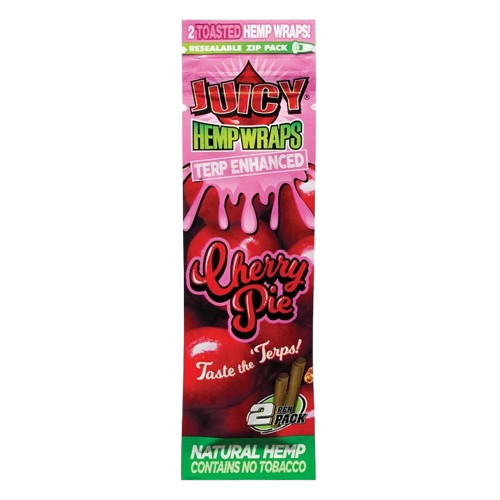 Photograph of product: Cherry Pie | 2-Pack Terp Enhanced Hemp Wraps