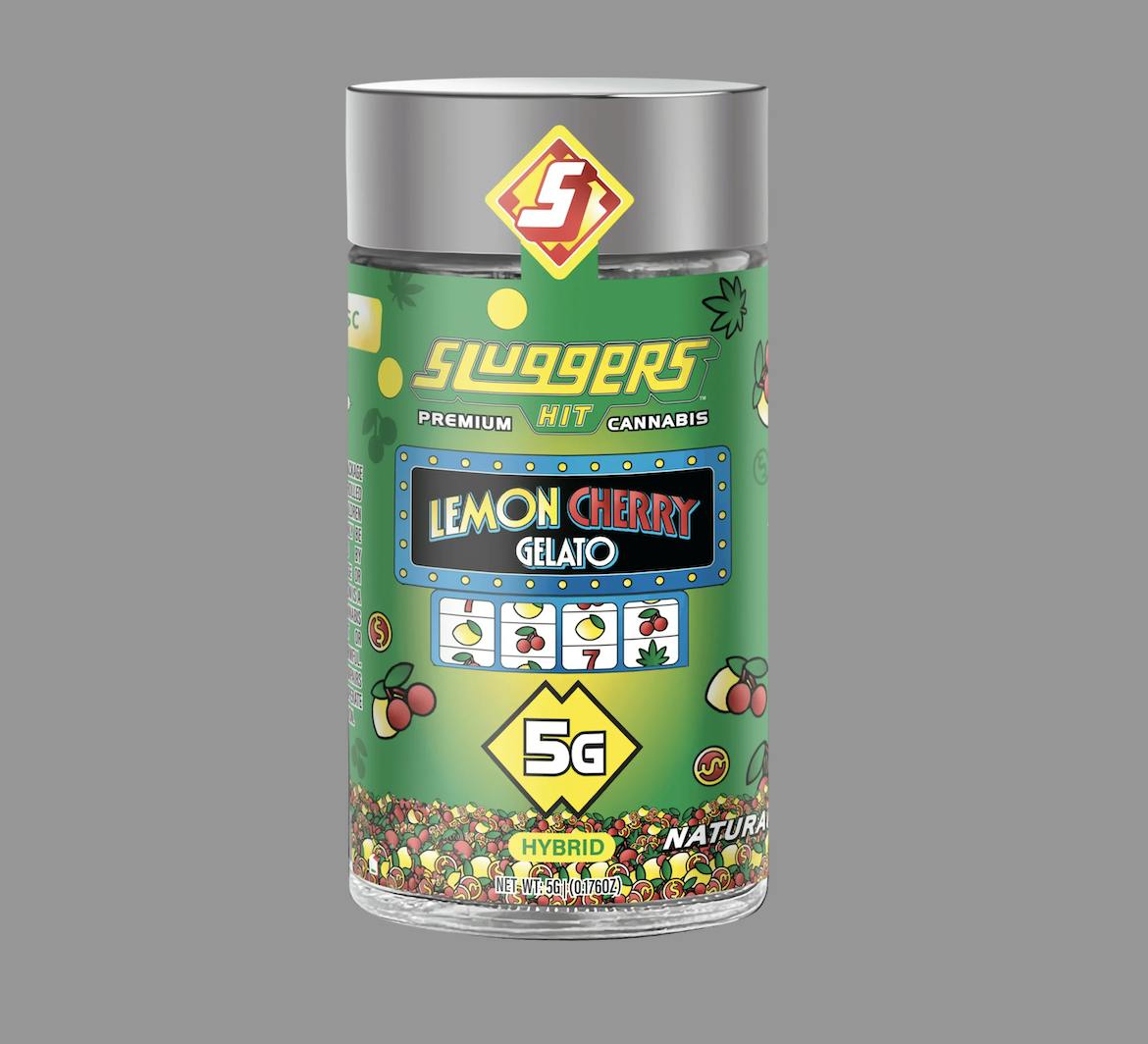 Photograph of product: Sluggers - Flower - Lemon Cherry Gelato - 5G