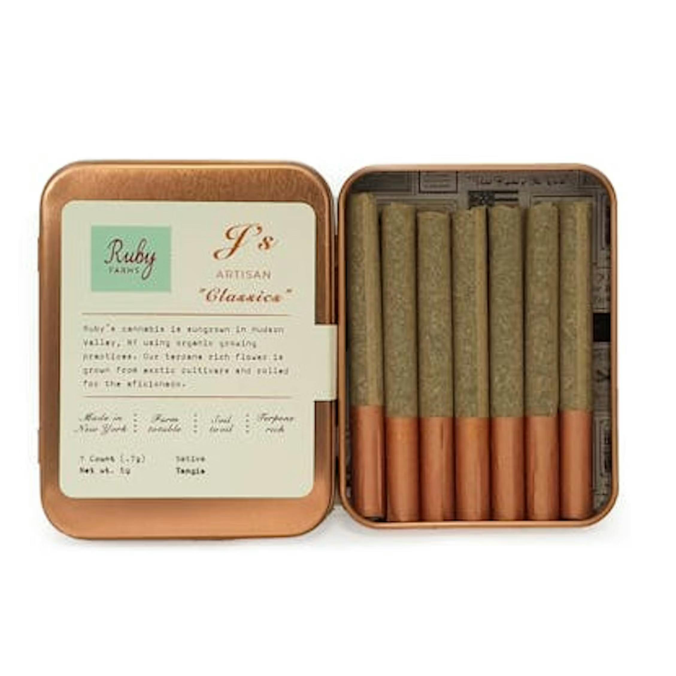 Photograph of product: Classics | Tangie | Prerolls | 5g