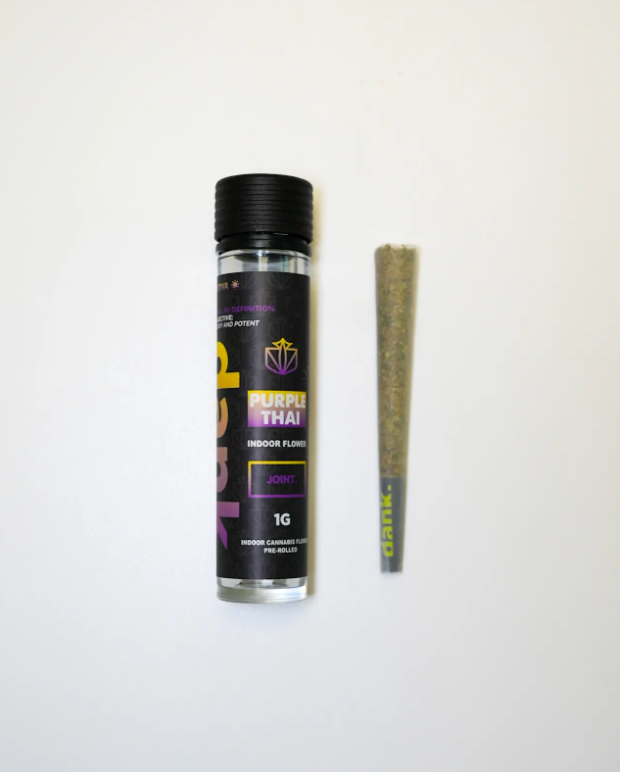 Photograph of product: DANK Purple Thai Preroll 1g