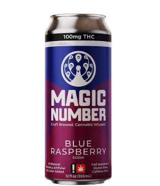 Photograph of product: Berry Seltzer 100MG (Magic)