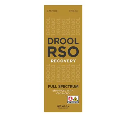 Photograph of product: DROOL RECOVERY RSO Oil Syringe
