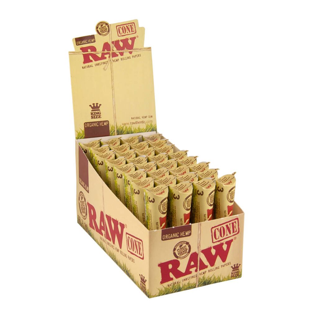Photograph of product: Raw Organic King Size Cones $3