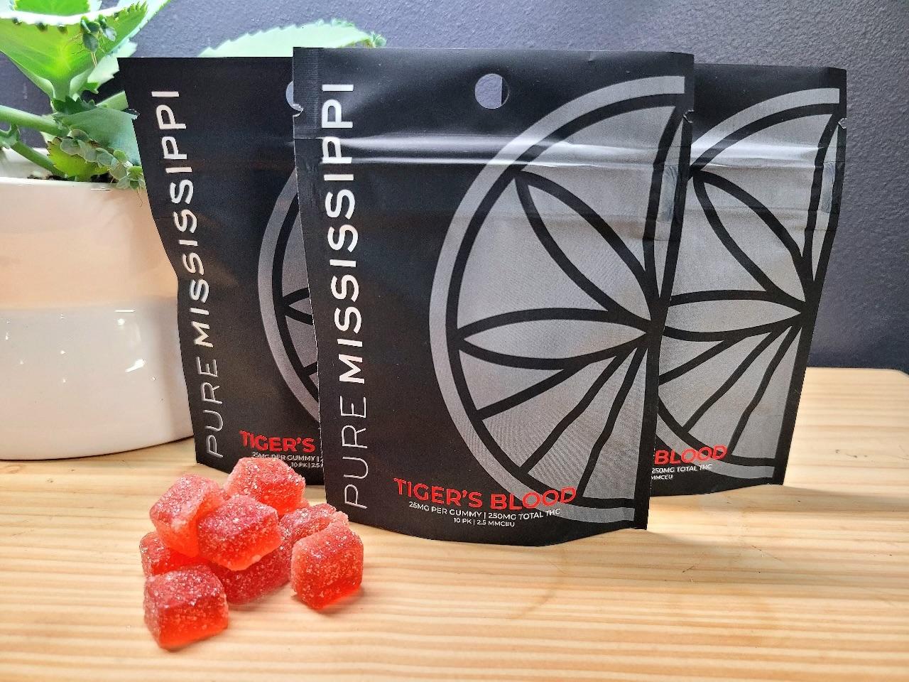 Photograph of product: Tiger's Blood | Gummies 250mg