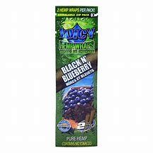 Photograph of product: Juicy Hemp Wraps Terp Enhanced - Grape Soda - 2pk